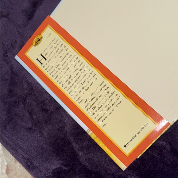 Little House on the Prairie Special Read-Aloud Edition  1981 Big Print - Picture 4 of 8